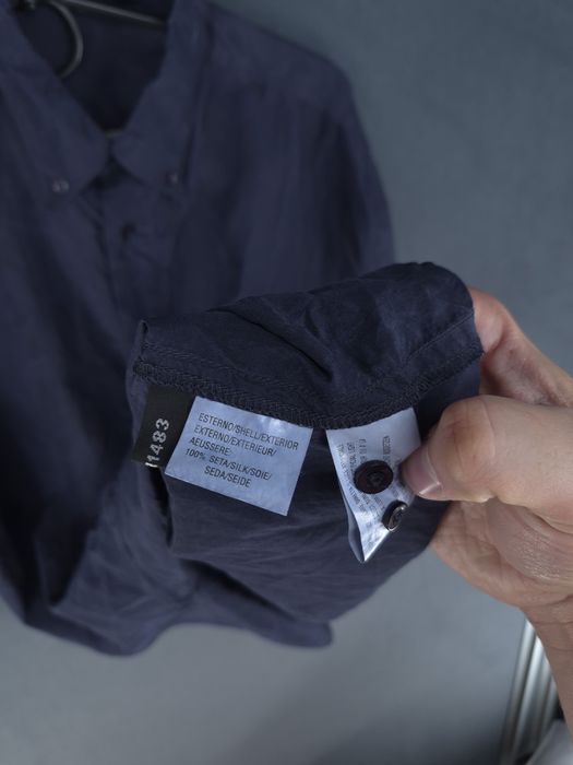Paul & Shark Yachting koszula z krótkim rękawem jedwab 100% silk XL