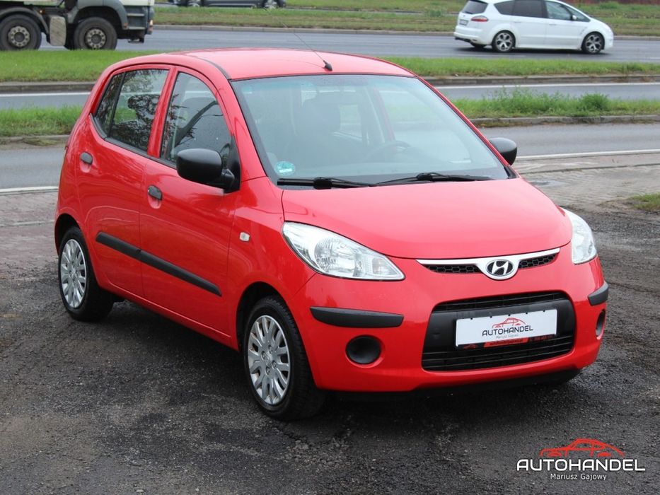 Hyundai i10 1.1 67ps, Klimatyzacja, Niski przebieg, Hak