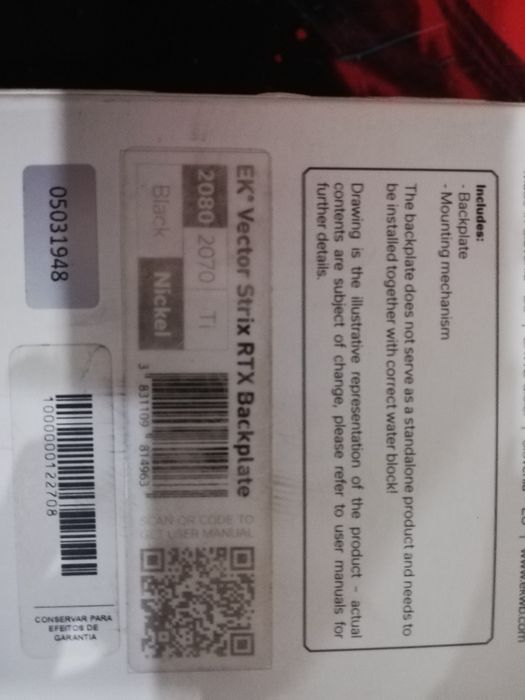 RTX 2080 EK Vector Backplate423377748246538244