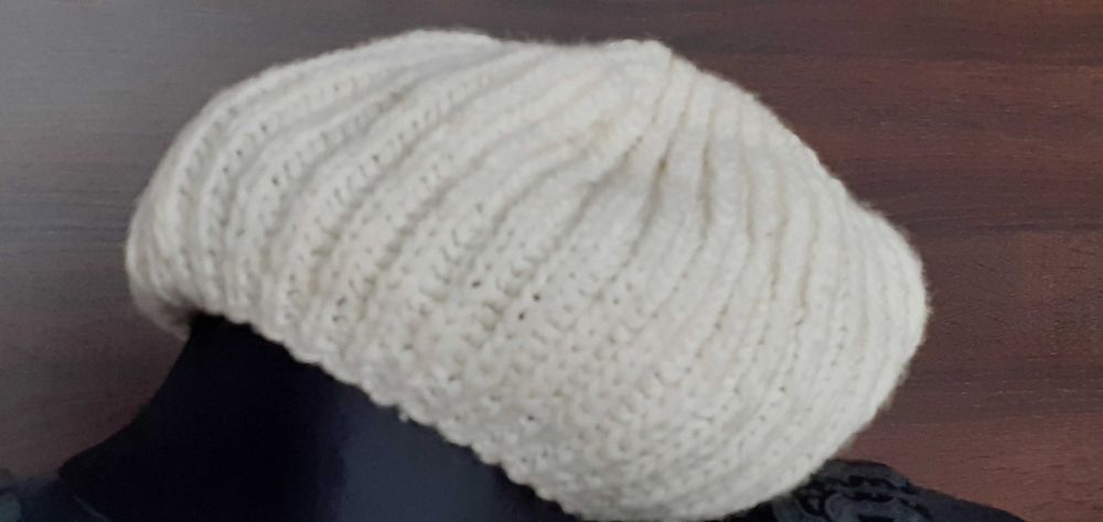 Komplet komin i czapka rękodzieło