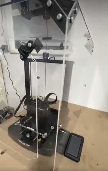 Ender 3 V3 KE com Enclosure de Acrílico