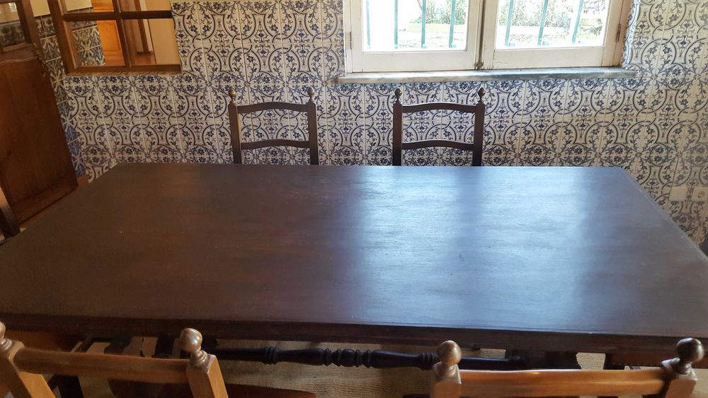 Conjunto Vintage Mesa de Jantar