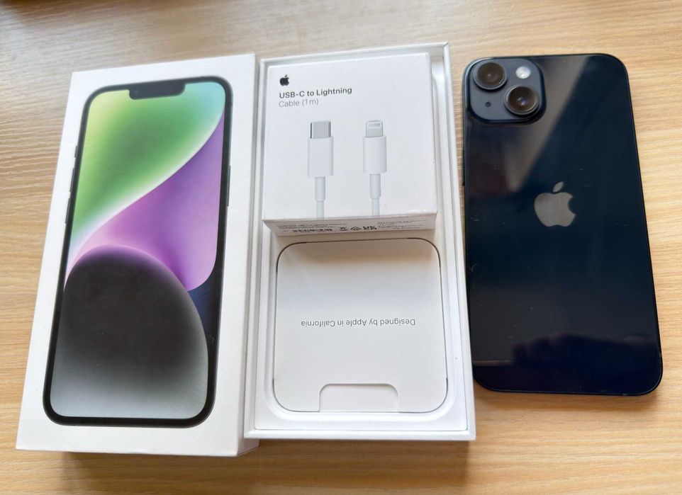 IPHONE 14 - 128Gb MidNight c/99% Bateria