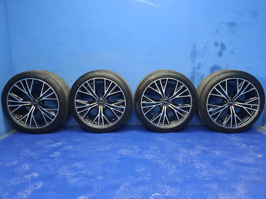 KOMPLET KÓŁ opony felgi 20" x 9.0" AUDI A7 C7 S-LINE 265/35 R20 oem 4G8601025BE