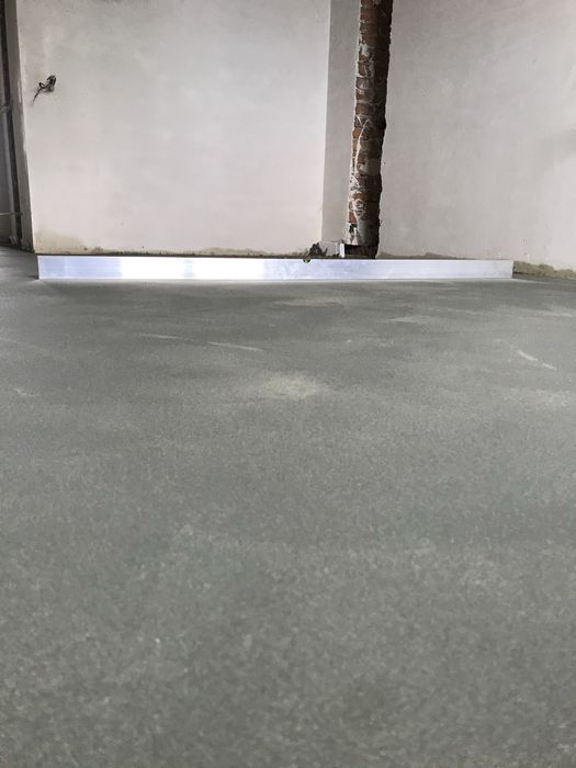 Напівсуха стяжка машинна для теплої підлоги