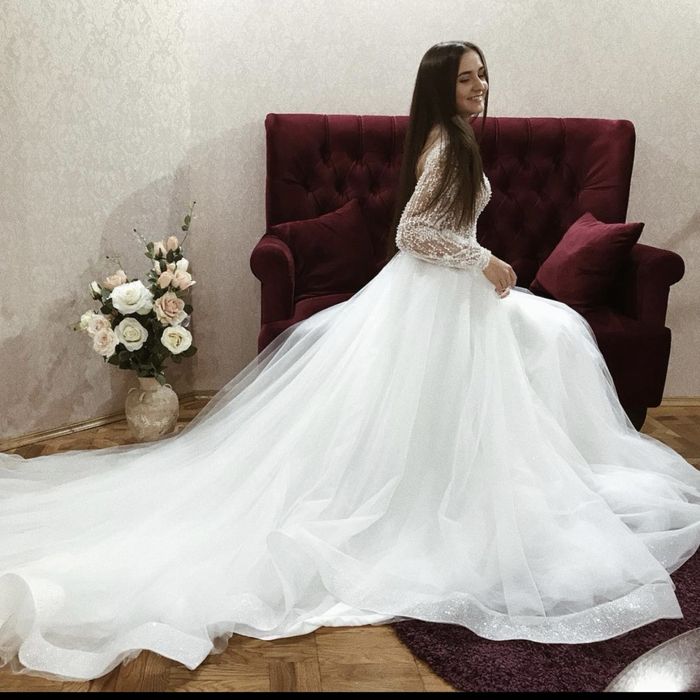 Весільна сукня айворі