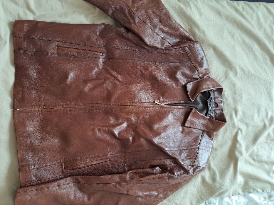 Kurtka męska brązowa