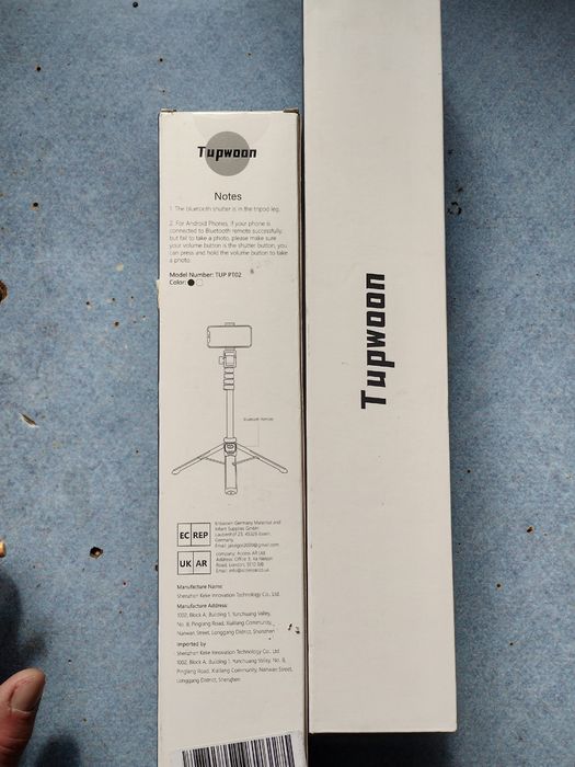 Selfie-stick TUPWOON TUP-PT02 czarny