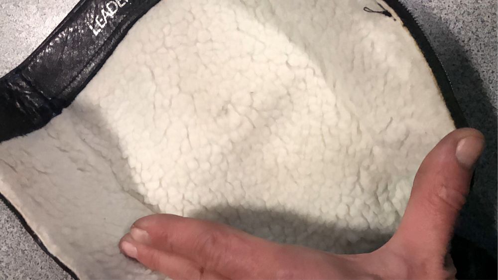 Сапожки кожаные на цегейке