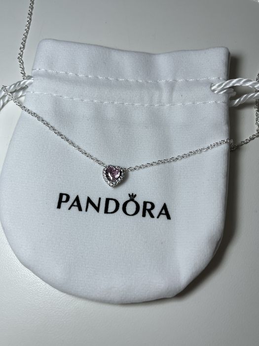 Кулон Pandora "Рожеве серце"