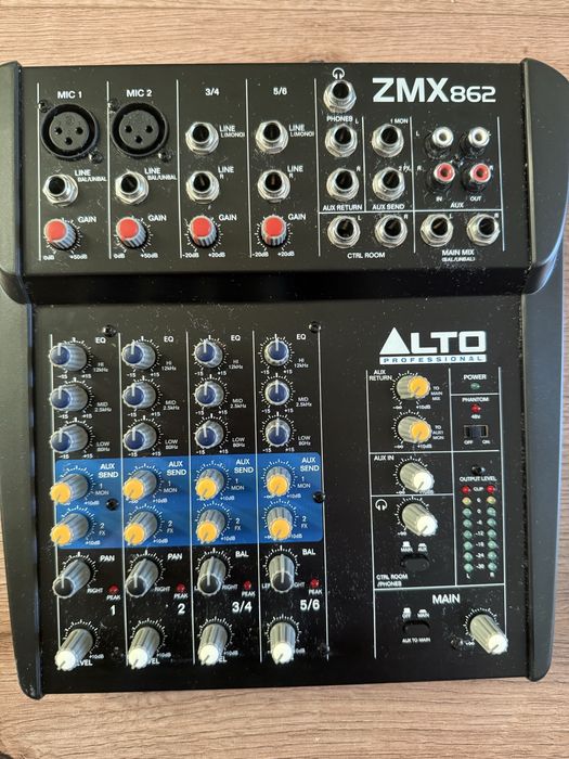 Mikser audio ALTO ZMX 862