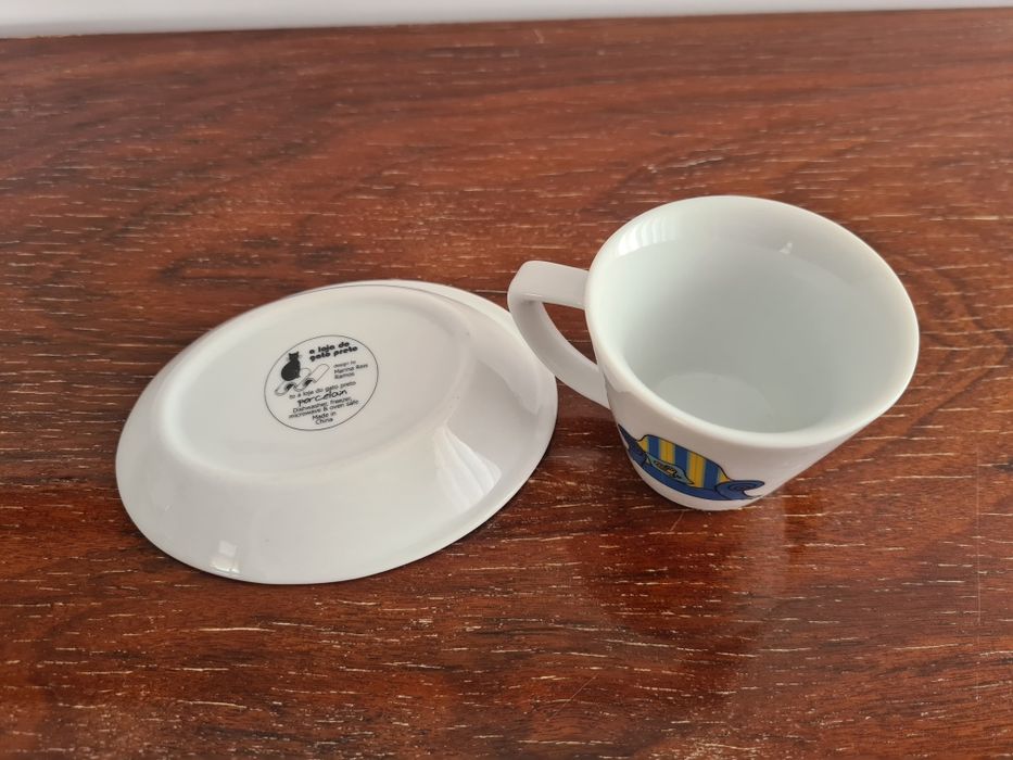 2 Chávenas de café Gato Preto64343241532930123