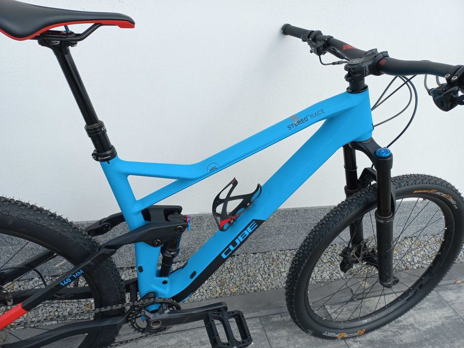 Full carbon * CUBE STEREO RACE HPC * XT 1x12 * 2xFOX * L * koła 27,5''