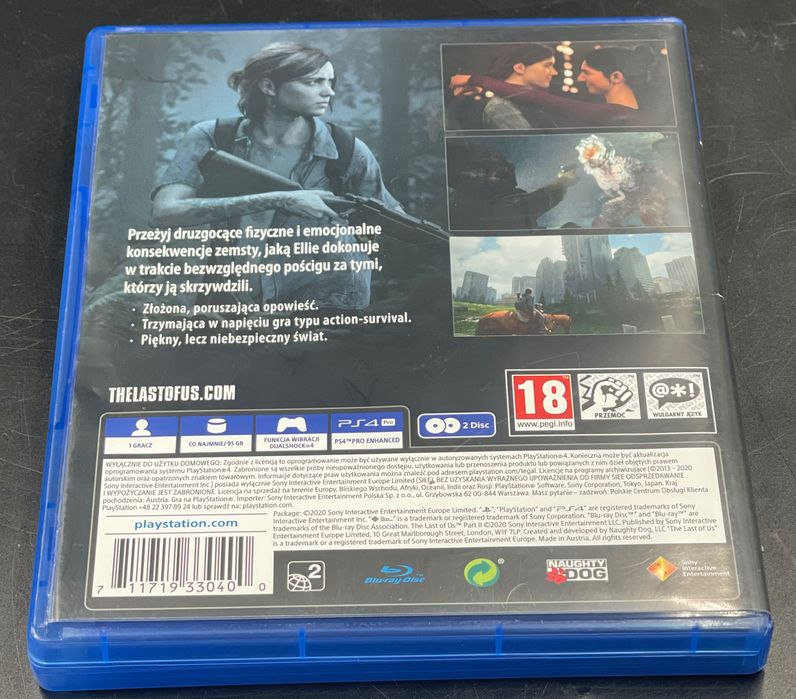 Gra PS4 The Last Of Us Part II PlayStation 4