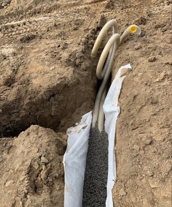 Odwodnienia kanlizacja studnie chłonne drenaż