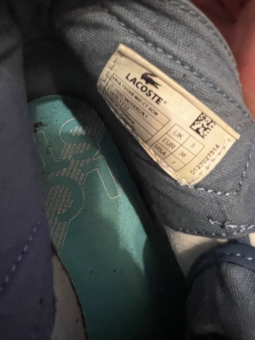 Buty lacoste