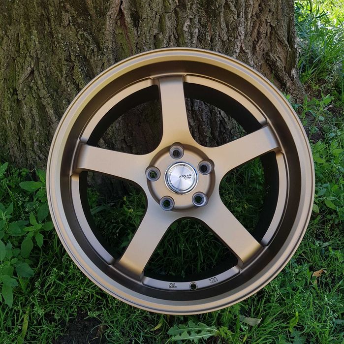 Диски НОВІ ADVAN R18  5x112 VW Passat Jetta Golf Skoda Superb Audi A4