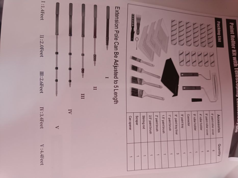 Wałek malarski nowy