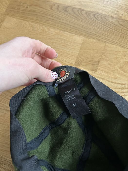 Mayser beretka zielona