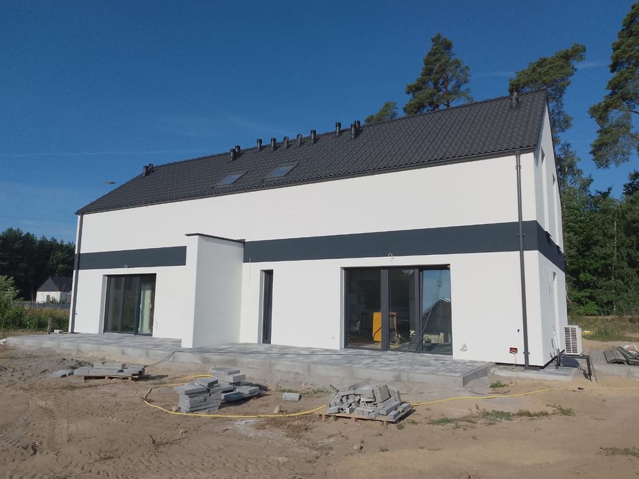 Gotowy do odbioru!!! 92,27 m2-z działką 500 m2.