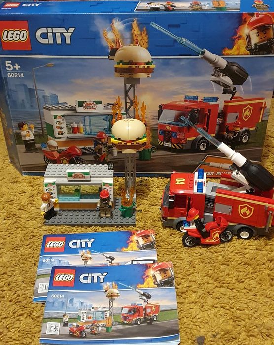 Fire Station Lego 60214 City Buy LEGO City Burger Bar Fire Rescue