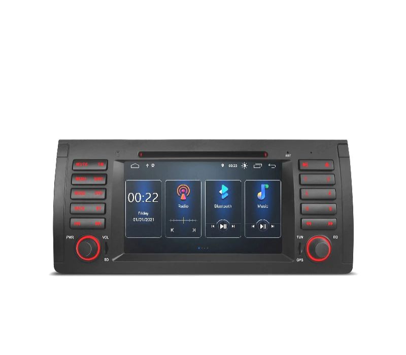 AUTO RÁDIO GPS ANDROID 12 QUAD CORE BMW X5 E53 99-03