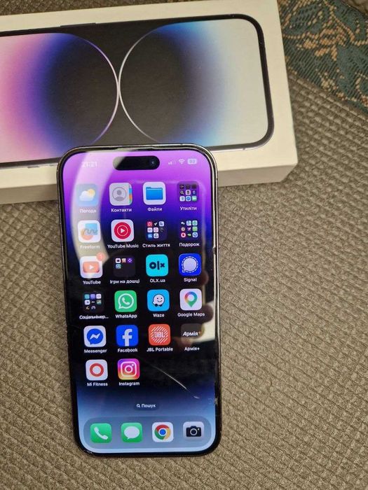 Apple iPhone 14 Pro 256GB Deep Purple Global Version