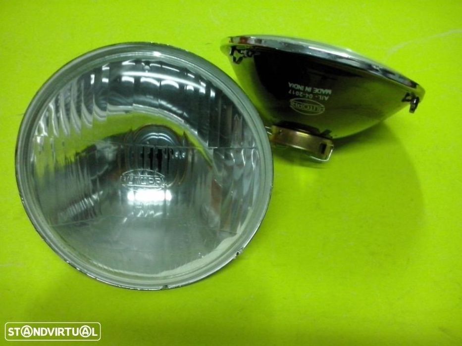 Ópticas redondas para carrinhas toyota nissan isuzu 146 m/m (Novas)