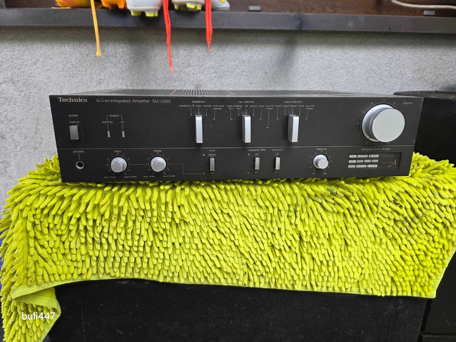 wzmacniacz technics su-v303 na tranzystorach