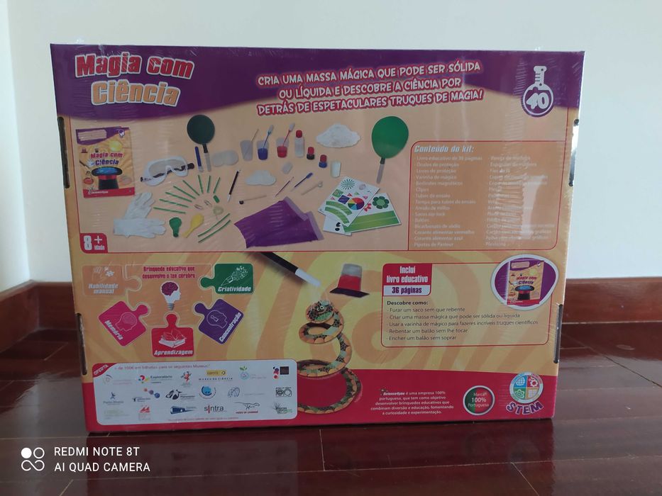 MAGIA com Ciência - Science4you - Novo / Intacto / Selado64586067669889121