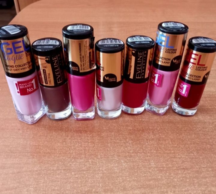 Eveline GEL lakiery do paznokci
