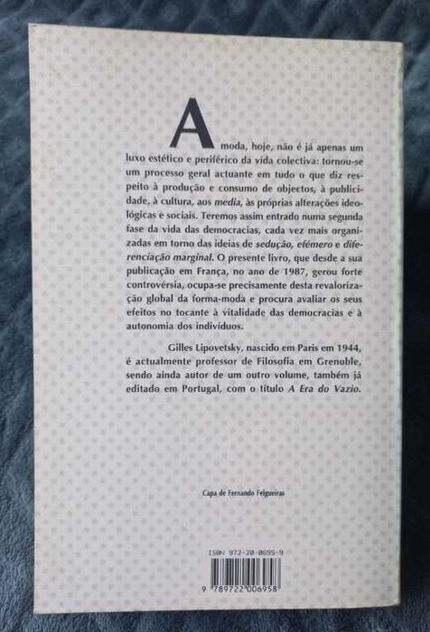 O Império do Efémero - Gilles Lipovetsky