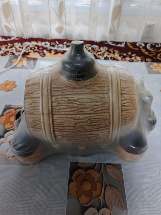 Керамічна бочка з краном та келехами