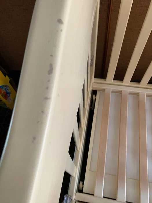 Дитяче ліжко Angelo Lux 120х60 з ведмедиками + матрац