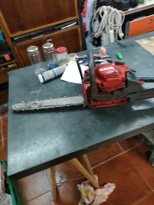 Motossera avariada