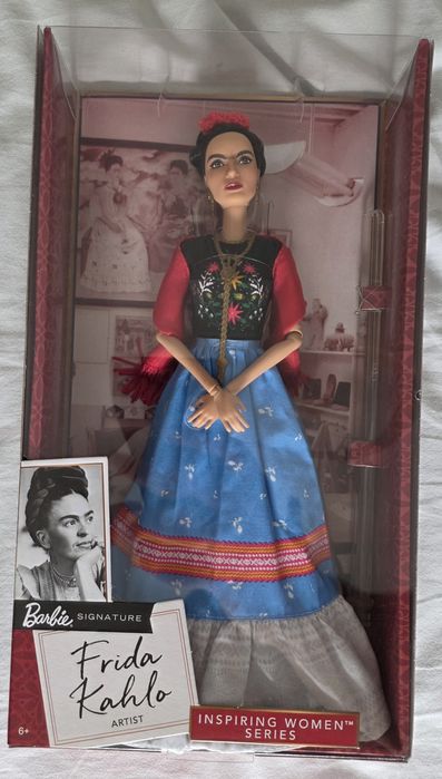Barbie Signature – Frida Kahlo Inspiring Women, NRFB, edição limitada
