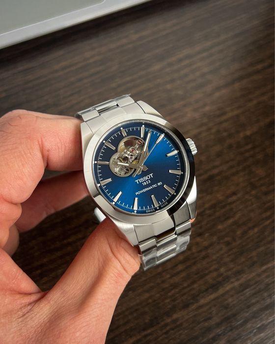 Tissot Gentleman Powermatic 80 Open Heart 40мм T127.407.11.041.01