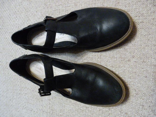 Туфли кожа Clarks ст.24см