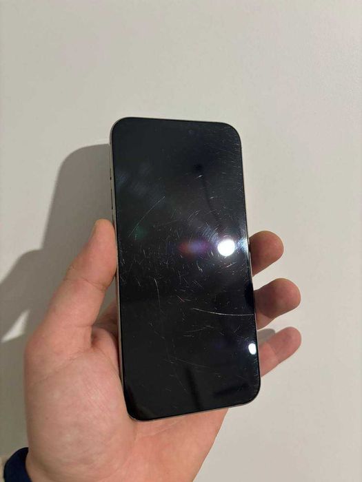 iPhone 15 Pro Max 256 Gb Natural Titanium Neverlock хороший стан