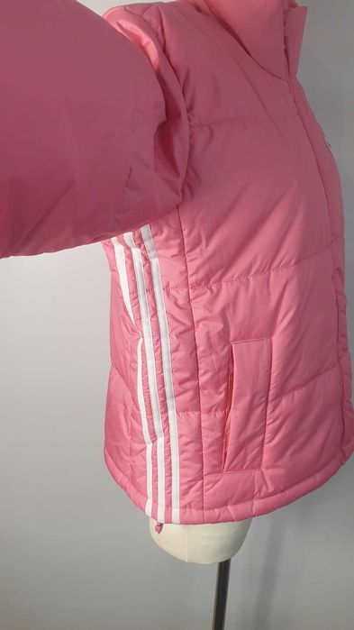 Adidas kurtka damska pikowana bez kaptura SHORT PUFFER rozmiar S