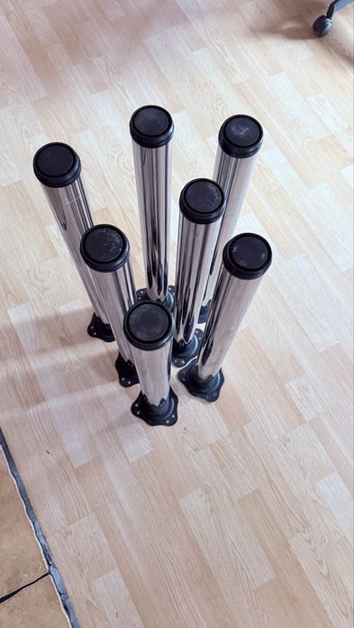 Noga meblowa chrom 7 szt