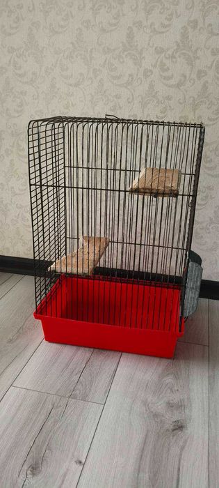 Клітка для гризунів або птахів, Б/У. 23*34*50см.