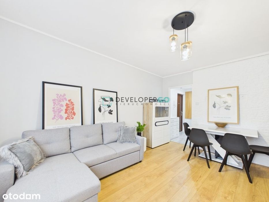 2 pokoje | 36,55 m² | Po remoncie | Centrum Pisza