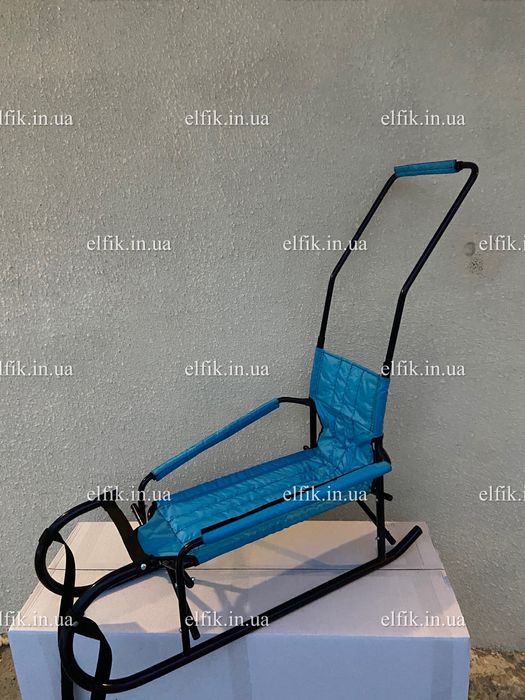 Санки трансформер із підстилкою та батьківською ручкою Франківськ