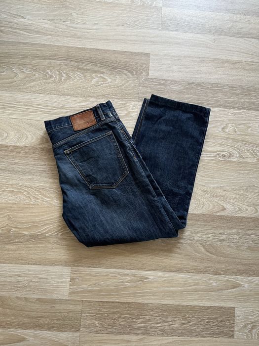 HUGO BOSS japanese heavy denim vintage rare jeans blue denim engineered jacob cohen armani джинси