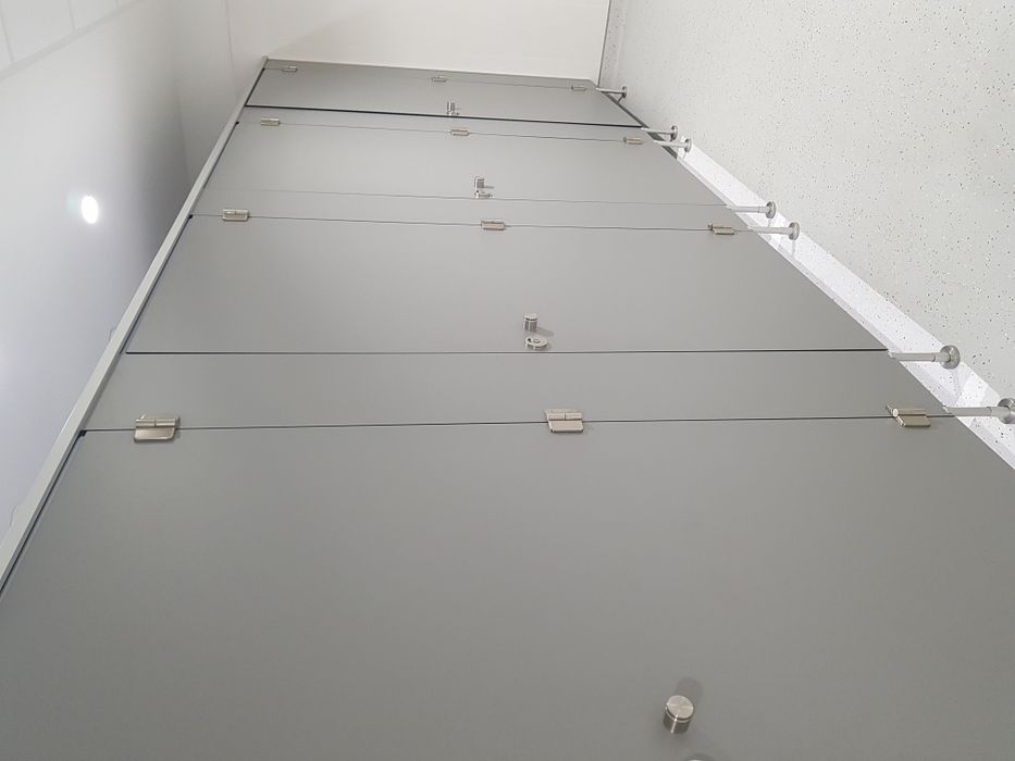 Kabiny sanitarne HPL, Elewacje ścienne, Blaty kompaktowe HPL