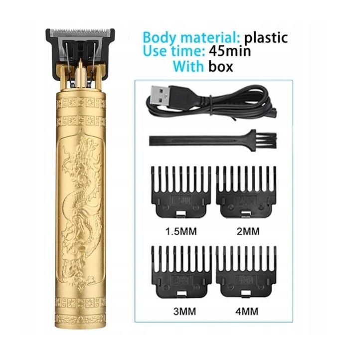 MASZYNKA TRYMER bezprzewodowy do strzyżenia golenia włosów brody ciała