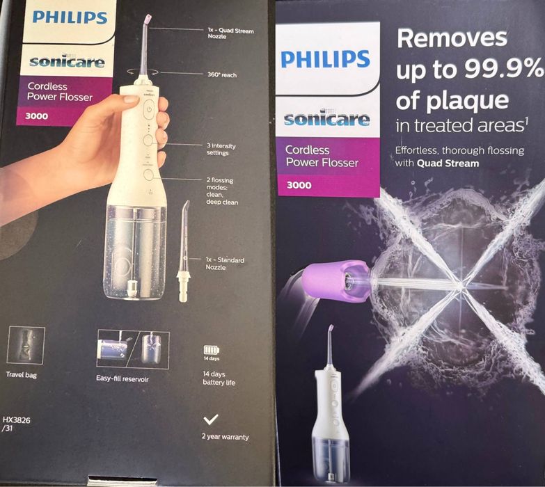 ІРИГАТОР Philips Sonicare Cordless Power Flosser 3000 HX3826/31