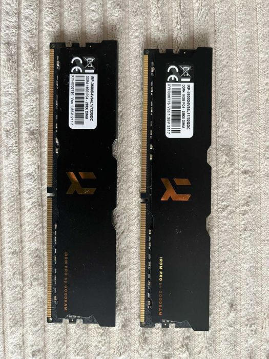 Goodram IRDM PRO 32GB (2×16GB) DDR4 3600 MHz CL17