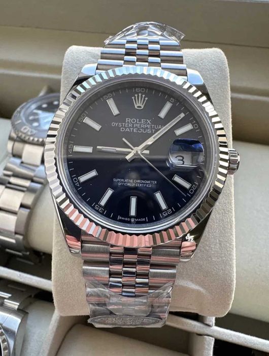 Швейцарський годинник Rolex Datejust 41mm Blue vip